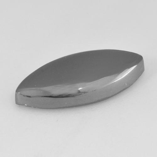 Hematite Gemstone in 20.5 x 10 mm Size for Sale, Hematite Stone in Medium Gray Color