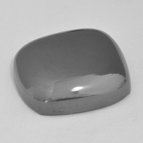Hematite Gemstone in 18.6 x 17.4 mm Size for Sale, Hematite Stone in Medium Gray Color