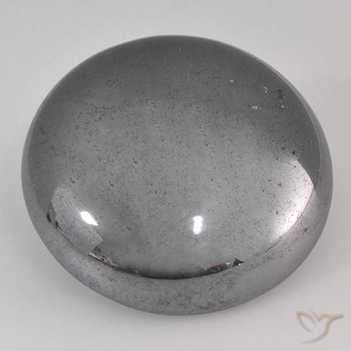 39.05 ct Round Hematite, 21.7 mm From Brazil, Photo A