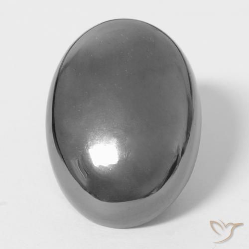 28.61 ct Oval Hematite, 21.2 x 15.4 mm From Brazil, Photo A