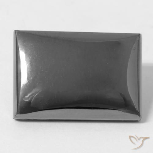 29.30ct Natural Medium Grey Hematite, Baguette, Opaque