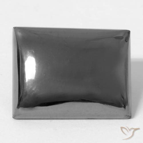 21.73ct Natural Medium Grey Hematite, Baguette, Opaque