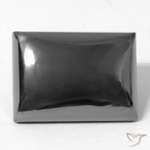 21.12ct Natural Medium Grey Hematite, Baguette, Opaque