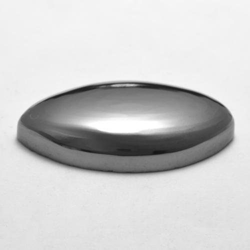 Hematite Gemstone in 24.9 x 14.5 mm Size for Sale, Hematite Stone in Grey Color