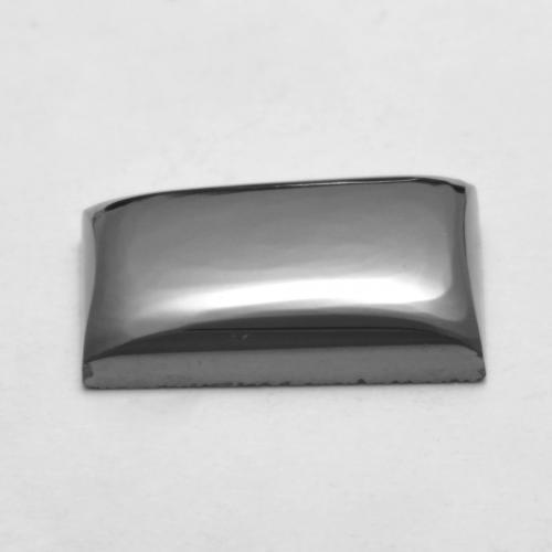 Hematite Gemstone in 13 x 9 mm (calibrated) Size for Sale, Hematite Stone in Silver Gray Color