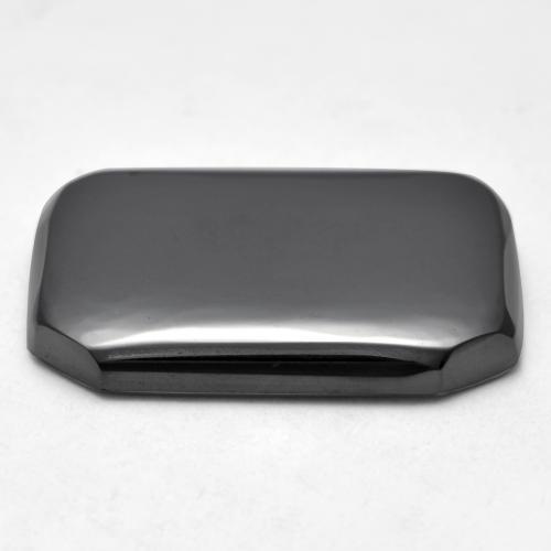 Hematite Gemstone in 20 x 15 mm (calibrated) Size for Sale, Hematite Stone in Medium Grey Color