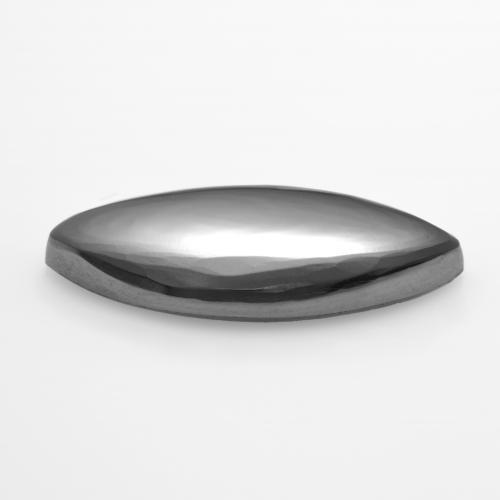 Hematite Gemstone in 20.8 x 9 mm Size for Sale, Hematite Stone in Silver Gray Color