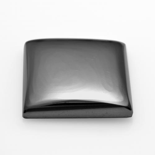 Hematite Gemstone in 15 x 14 mm Size for Sale, Hematite Stone in Medium Grey Color