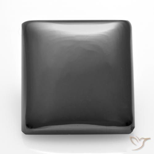 22.3 ct Square Hematite, 17.3 x 16.5 mm From Brazil, Photo A