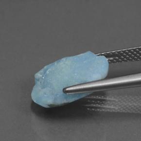 Hemimorphite Druzy Gemstone in 13.3 x 10.2 mm Size for Sale, Hemimorphite Druzy Stone in Electric Azure Blue Color