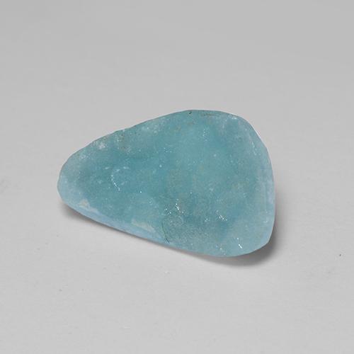 Hemimorphite Druzy Gemstone in 14.5 x 9.1 mm Size for Sale, Hemimorphite Druzy Stone in Teal Color
