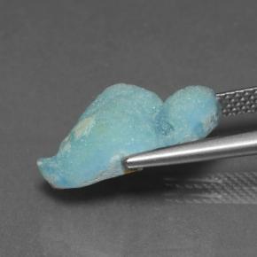 Hemimorphite Druzy Gemstone in 16.4 x 8.8 mm Size for Sale, Hemimorphite Druzy Stone in Bluish Green Color