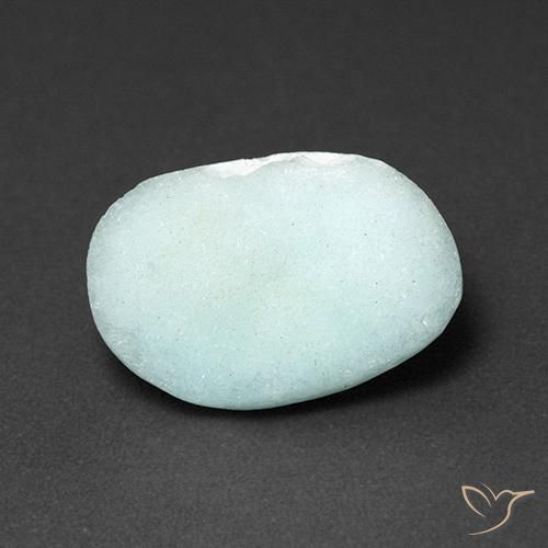 5.31 ct Blue Hemimorphite Druzy Stone, Natural Hemimorphite Druzy in Fancy Crystal Cluster Shape for Sale