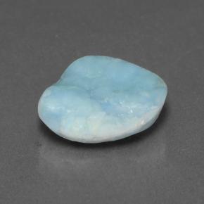 3.40 ct Blue Hemimorphite Druzy Stone, Natural Hemimorphite Druzy in Fancy Crystal Cluster Shape for Sale