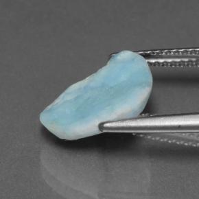 Hemimorphite Druzy Gemstone in 12.9 x 11.9 mm Size for Sale, Hemimorphite Druzy Stone in Aqua Blue Color