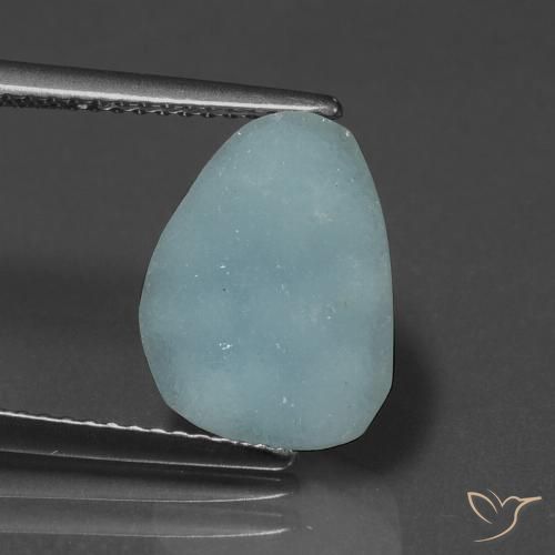 4.2 ct Odd Shaped Hemimorphite Druzy, 12.4 x 9.6 mm From Congo, Photo A
