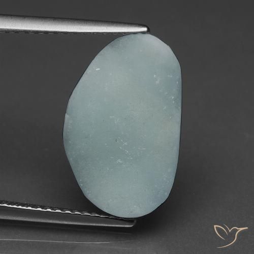5.88 ct Odd Shaped Hemimorphite Druzy, 16.2 x 10.2 mm From Congo, Photo A