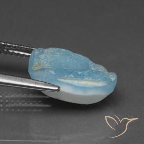 Hemimorphite Druzy Gemstone in 13 x 9 mm (calibrated) Size for Sale, Hemimorphite Druzy Stone in Aqua Blue Color