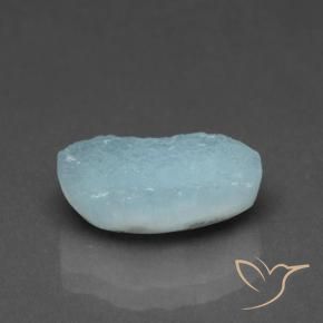 4.99 ct Turquoise Hemimorphite Druzy Stone, Natural Hemimorphite Druzy in Fancy Crystal Cluster Shape for Sale