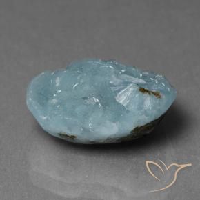 6.34 ct Turquoise Hemimorphite Druzy Stone, Natural Hemimorphite Druzy in Fancy Crystal Cluster Shape for Sale