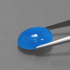 Hemimorphite Gemstone in 14.1 x 10.9 mm Size for Sale, Hemimorphite Stone in Blue Color