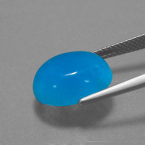 Hemimorphite Gemstone in 14 x 12 mm (calibrated) Size for Sale, Hemimorphite Stone in Blue Color