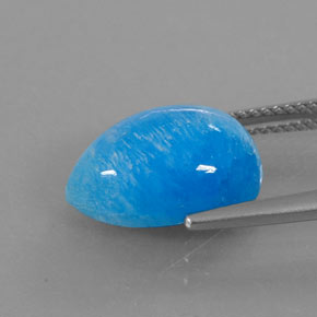 Hemimorphite Gemstone in 14.1 x 10.3 mm Size for Sale, Hemimorphite Stone in Blue Color
