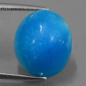 13.1ct Oval Cabochon Blue Hemimorphite for sale thumb image of 13.1ct Oval Cabochon Blue Hemimorphite (ID: 408925)