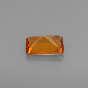 Hessonite Garnet Gemstone in 6 x 4 mm (calibrated) Size for Sale, Hessonite Garnet Stone in Mandarin Orange Color