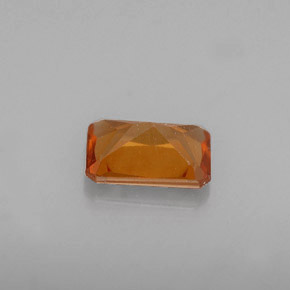 Hessonite Garnet Gemstone in 6 x 4 mm (calibrated) Size for Sale, Hessonite Garnet Stone in Mandarin Orange Color