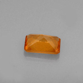 Hessonite Garnet Gemstone in 6 x 4 mm (calibrated) Size for Sale, Hessonite Garnet Stone in Orange Color