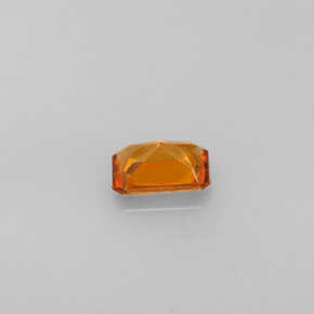 Hessonite Garnet Gemstone in 6.1 x 4.2 mm Size for Sale, Hessonite Garnet Stone in Mandarin Orange Color