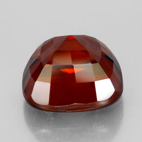 Hessonite Garnet Gemstone in 11.4 x 11.2 mm Size for Sale, Hessonite Garnet Stone in Cinnamon Orange Color