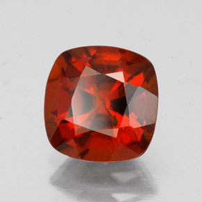 2.32 ct Orange Hessonite Garnet Stone, Natural Hessonite Garnet in Cushion-Cut Shape for Sale