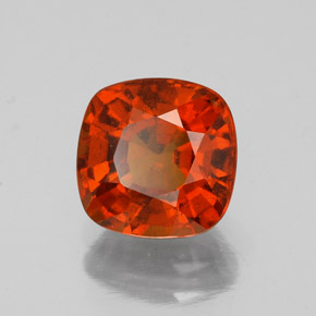 2.04 ct Orange Hessonite Garnet Stone, Natural Hessonite Garnet in Cushion-Cut Shape for Sale