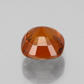 Hessonite Garnet Gemstone in 7.1 x 7.1 mm Size for Sale, Hessonite Garnet Stone in Cinnamon Orange Color