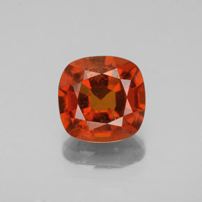 Bright Red Гранат Гессонит Камень - 2.2ct Огранка Подушечка (ID: 344210)