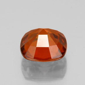 Hessonite Garnet Gemstone in 7.5 x 7.5 mm Size for Sale, Hessonite Garnet Stone in Cinnamon Orange Color