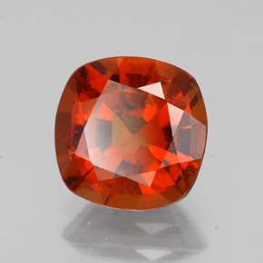 2.18 ct Orange Hessonite Garnet Stone, Natural Hessonite Garnet in Cushion-Cut Shape for Sale