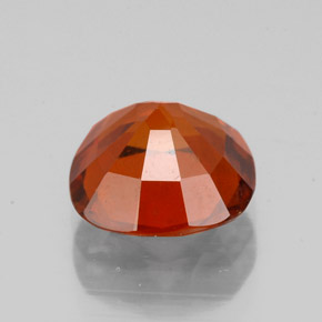 Hessonite Garnet Gemstone in 7.9 x 7.9 mm Size for Sale, Hessonite Garnet Stone in Cinnamon Orange Color