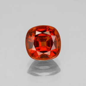 Fire Red Hessonit-Granat Edelstein - 2.1ct Kissenschliff (ID: 344969)