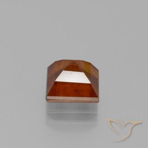 Hessonite Garnet Gemstone in 7 x 7 mm (calibrated) Size for Sale, Hessonite Garnet Stone in Deep Orange Color
