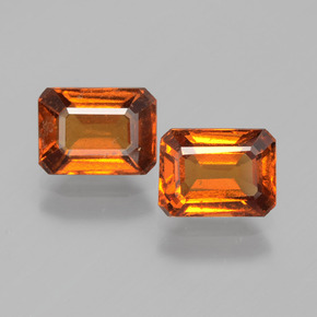 2.4ct Octagon Facet Cinnamon Orange Hessonite Garnet for sale thumb image of 2.4ct Octagon Facet Cinnamon Orange Hessonite Garnet (ID: 393729)