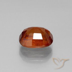 Hessonite Garnet Gemstone in 9 x 7 mm (calibrated) Size for Sale, Hessonite Garnet Stone in Fire Orange Color