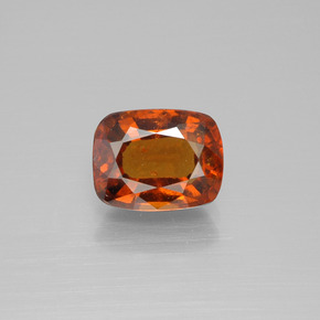2.8ct Cushion-Cut Cinnamon Orange Hessonite Garnet for sale thumb image of 2.8ct Cushion-Cut Cinnamon Orange Hessonite Garnet (ID: 395352)
