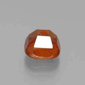 Hessonite Garnet Gemstone in 8.1 x 8.1 mm Size for Sale, Hessonite Garnet Stone in Cinnamon Orange Color