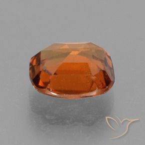 Hessonite Garnet Gemstone in 8 x 8 mm (calibrated) Size for Sale, Hessonite Garnet Stone in Medium Orange Color
