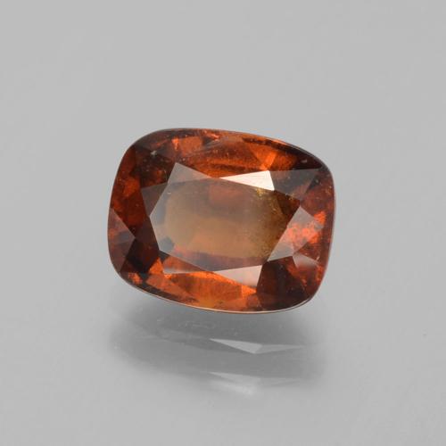 2.67 ct Orange Hessonite Garnet Stone, Natural Hessonite Garnet in Cushion-Cut Shape for Sale