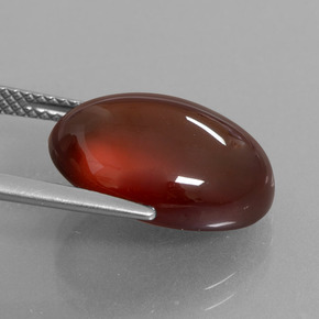 Hessonite Garnet Gemstone in 16 x 12 mm (calibrated) Size for Sale, Hessonite Garnet Stone in Orange Color