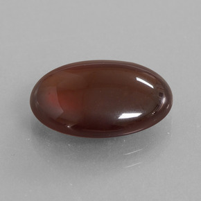 9.81 ct Orange Hessonite Garnet Stone, Natural Hessonite Garnet in Oval Cabochon Shape for Sale